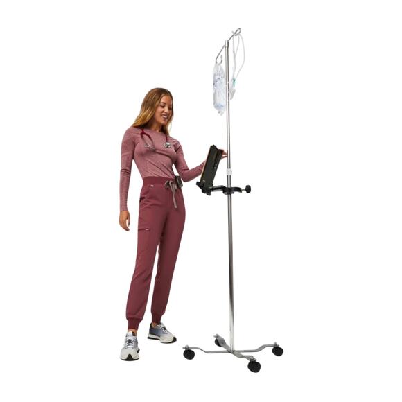 Figs Zamora Scrub Bottom Jogger Dark Cherry Women’s Medium Rare Retired 3088 - Picture 12 of 13